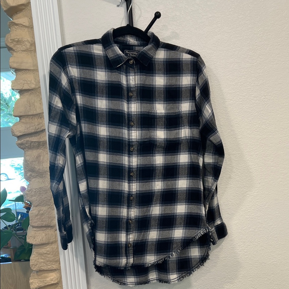 Plaid flannel shirt